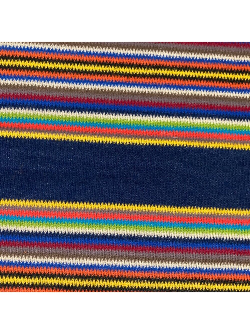 Vintage Fabric Small Tight Chevron Stripe Print 2yds